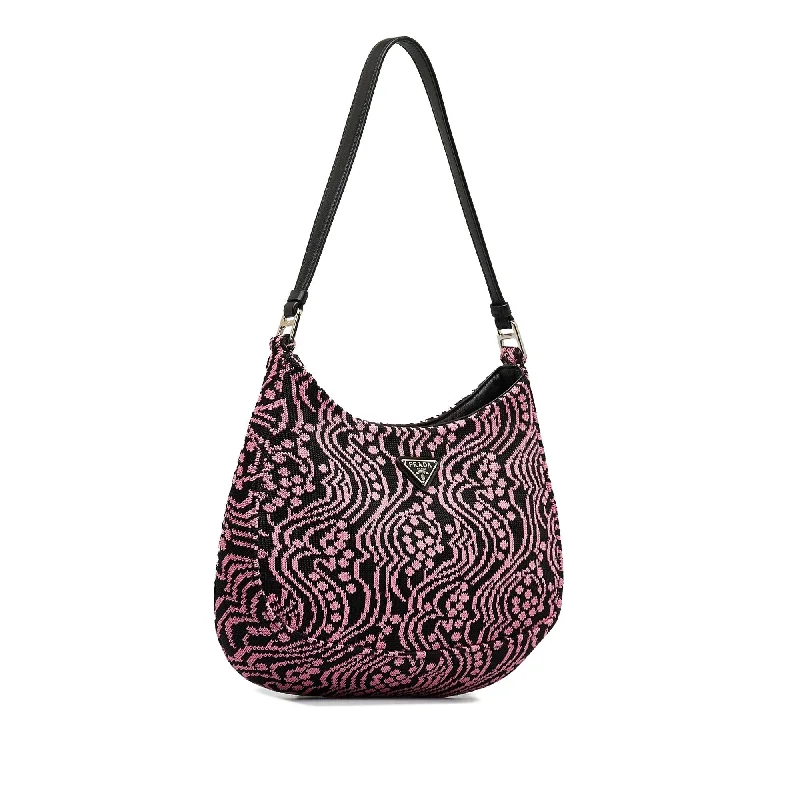 Prada Maglia Jacquard Cleo Bag r22EN7