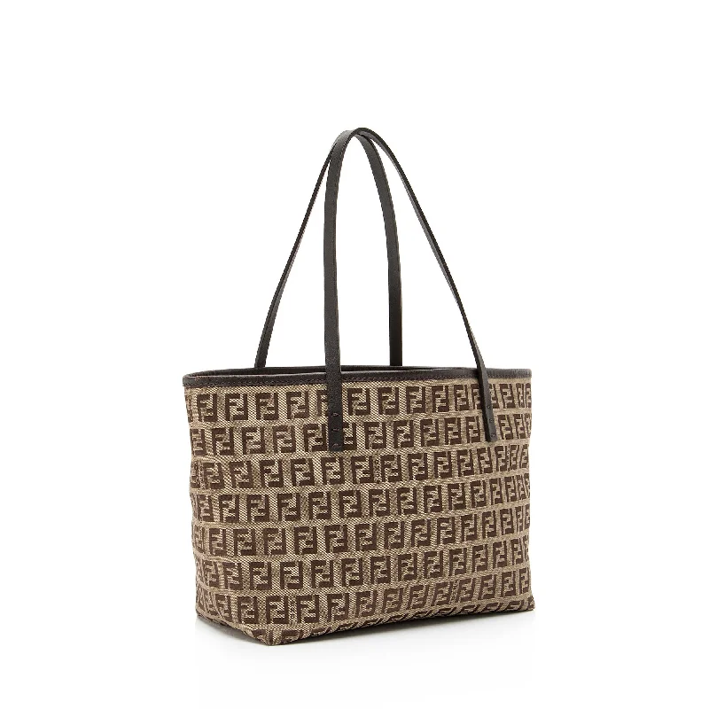 Fendi Zucchino Mini Roll Tote (SHF-23562)