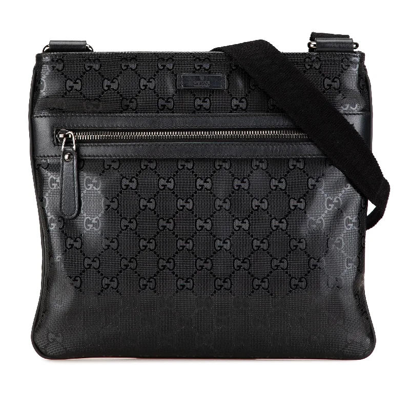 Black Gucci GG Imprime Crossbody