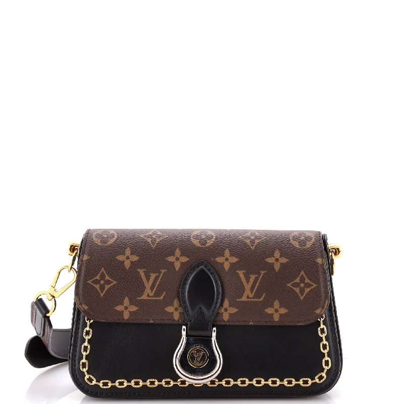 Neo Saint Cloud Shoulder Bag Monogram Canvas and Leather