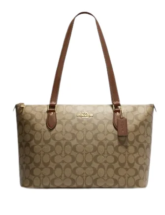 Coach Gallery Tote In Signature Canvas