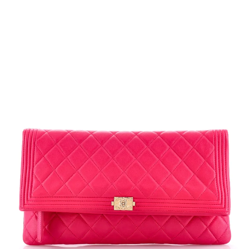 Boy Beauty CC Clutch Quilted Lambskin