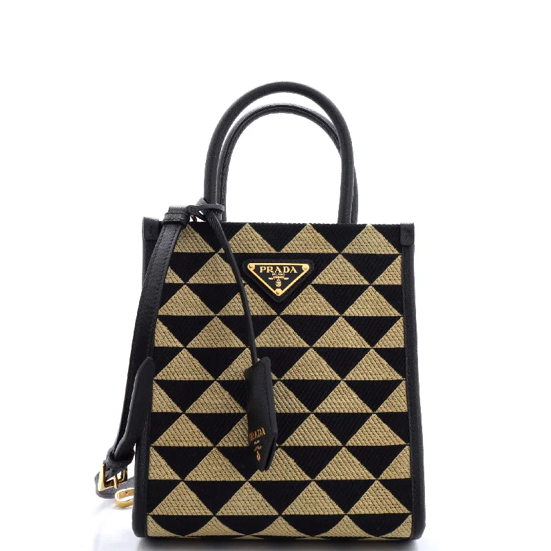 Symbole Shopper Tote Jacquard Mini