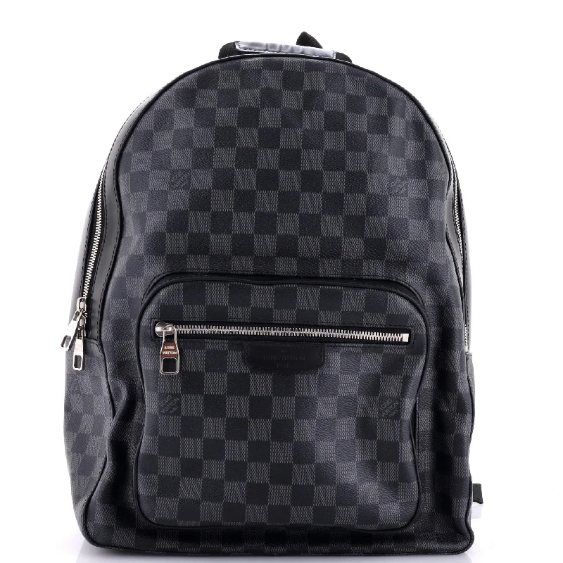 Josh Backpack Damier Graphite