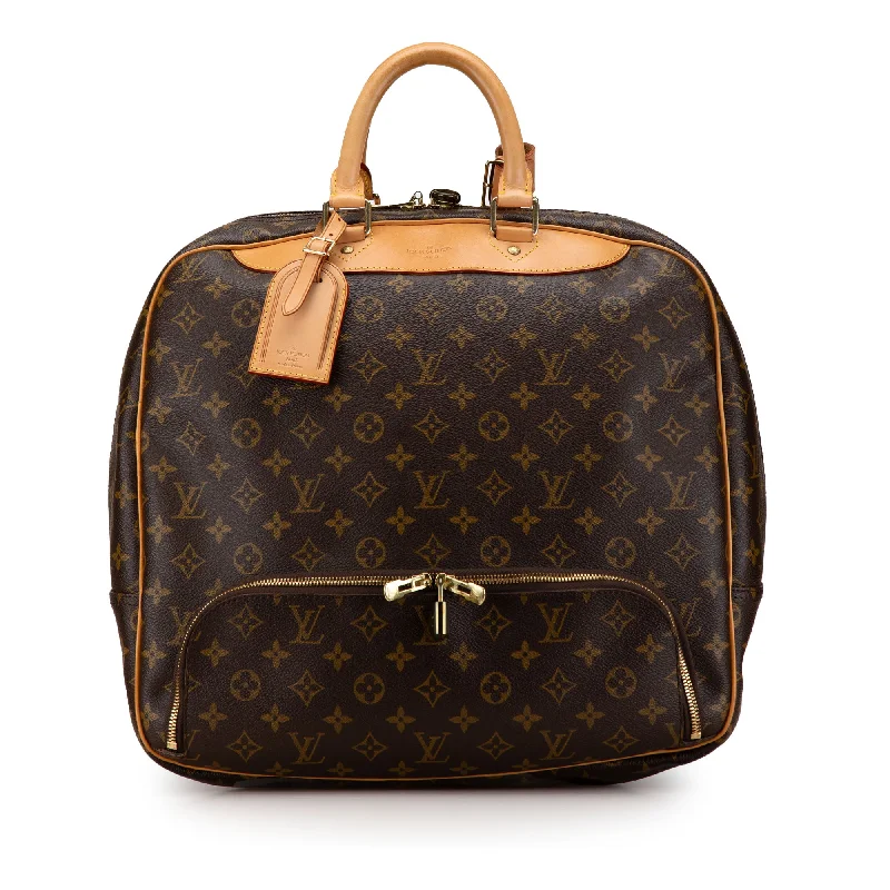 Brown Louis Vuitton Monogram Evasion Travel Bag