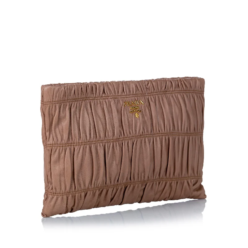 Prada Nappa Gaufre Clutch Bag 29290