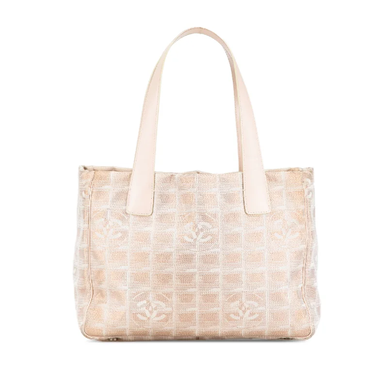 Brown Chanel New Travel Line Tote