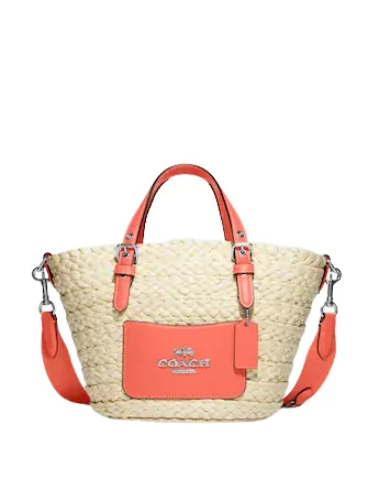 Coach Small Straw Tote