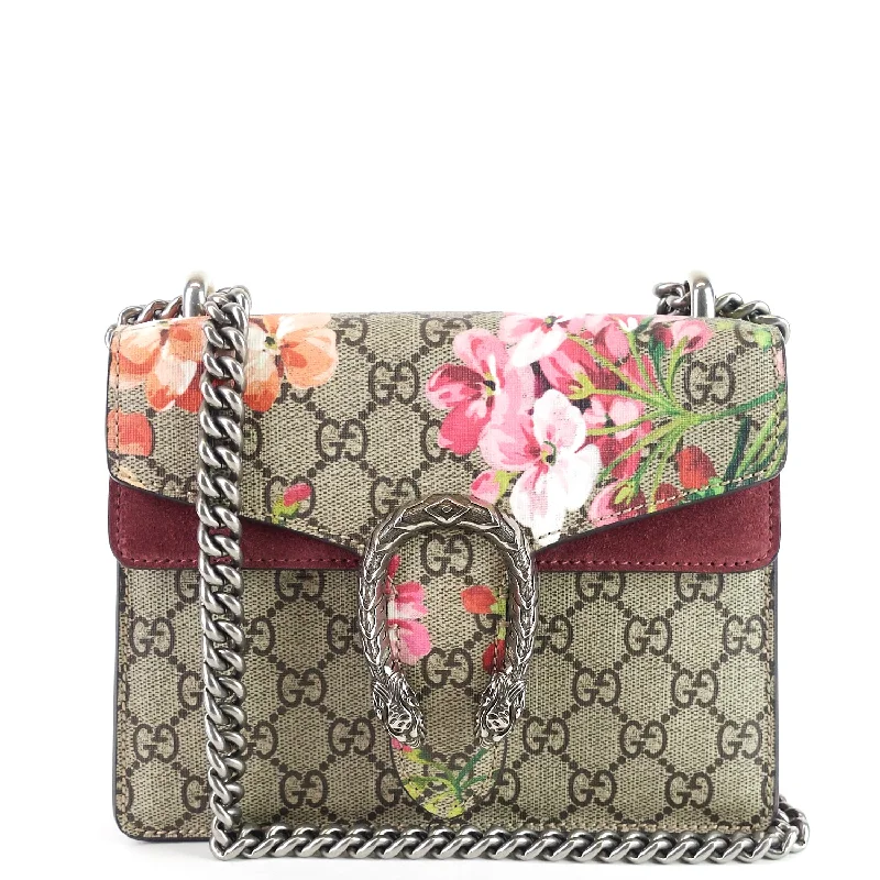 Dionysus Supreme Monogram Canvas Floral Print Mini Bag