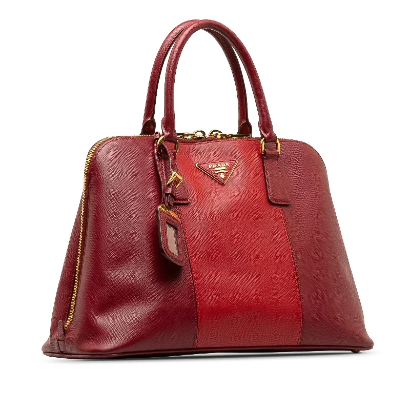 Prada Medium Saffiano Bicolor Promenade Handbag qTgHIL