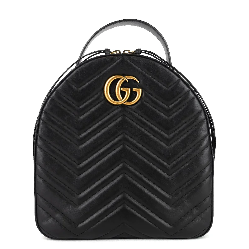 GG Marmont Matelasse Calf Leather Backpack