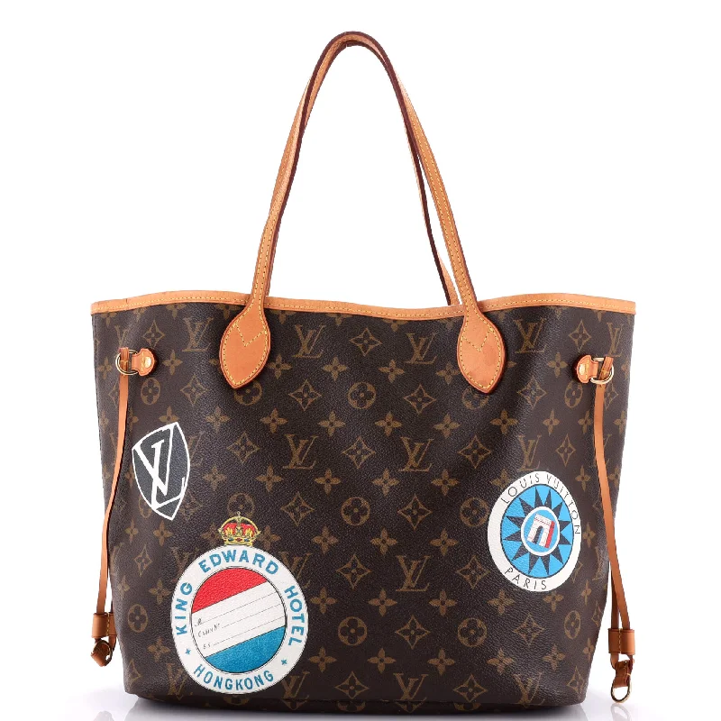 Neverfull NM Tote My World Tour Monogram Canvas MM