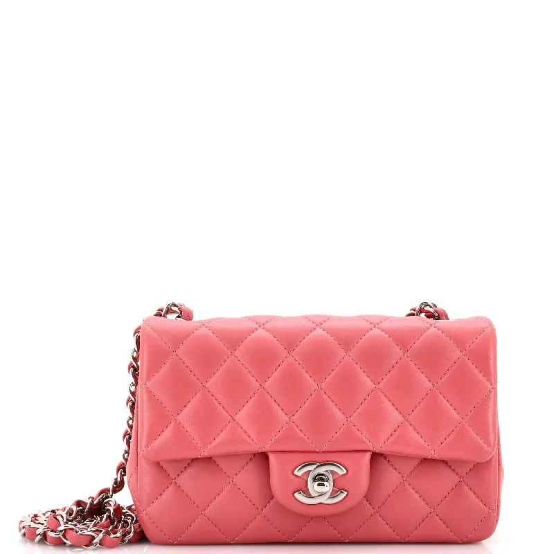 Classic Single Flap Bag Quilted Lambskin Mini