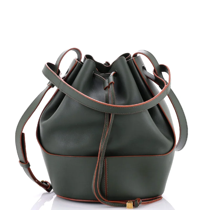 Balloon Bucket Bag Leather Medium