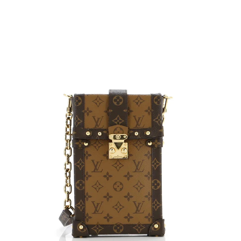 Vertical Trunk Pochette Reverse Monogram Canvas