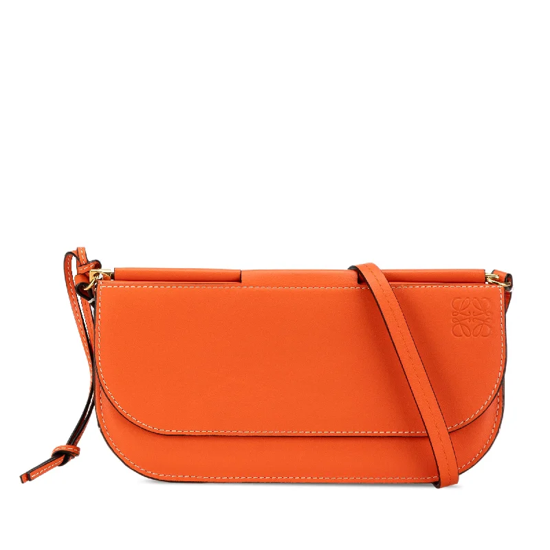 Orange LOEWE Gate Pochette Crossbody