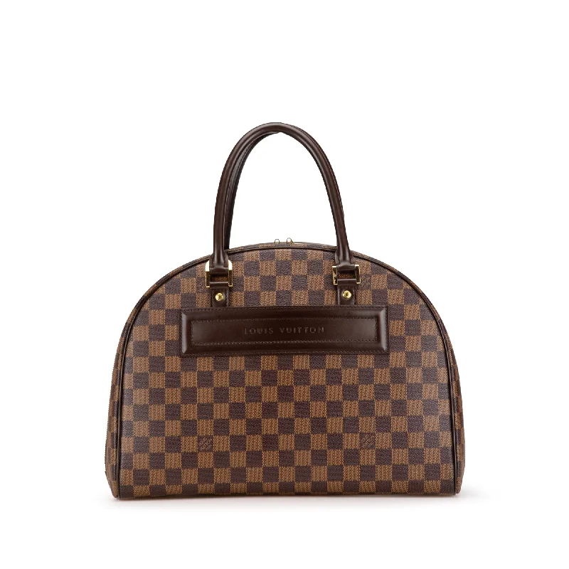 Brown Louis Vuitton Damier Ebene Nolita Travel Bag