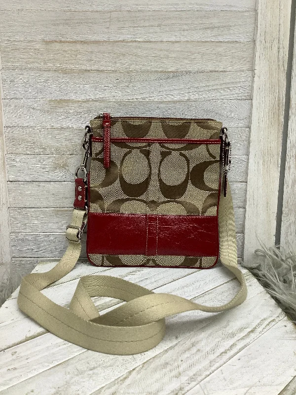 Crossbody Designer By Coach  Size: Small