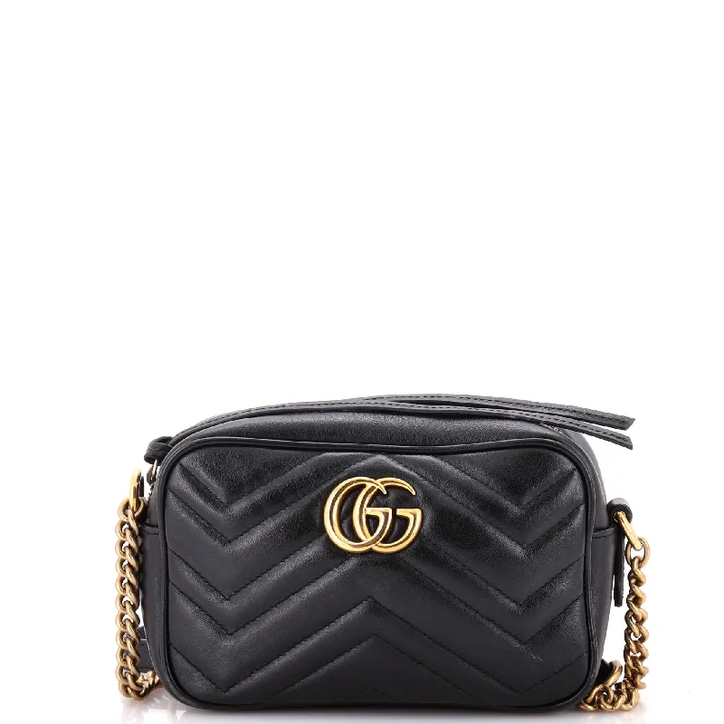 GG Marmont Shoulder Bag Matelasse Leather Mini