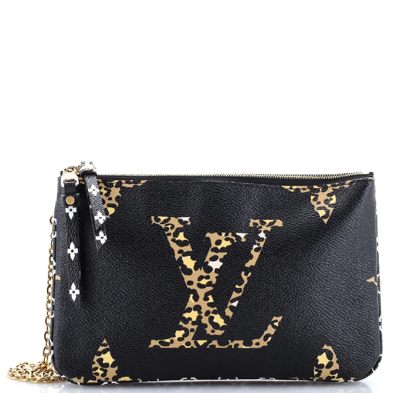 Double Zip Pochette Limited Edition Jungle Monogram Giant