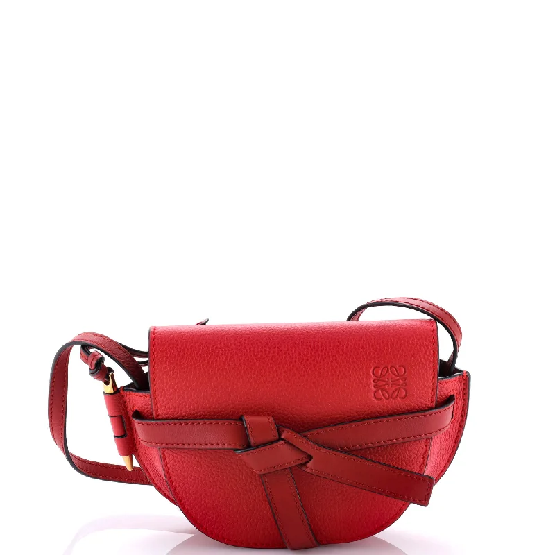 Gate Shoulder Bag Leather Mini