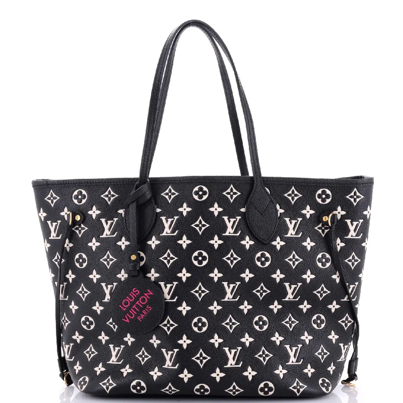 Neverfull NM Tote Spring in the City Monogram Empreinte Leather MM