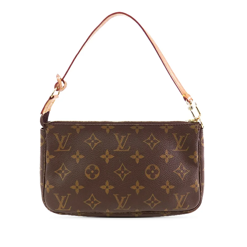 Brown Louis Vuitton Monogram Pochette Accessoires Shoulder Bag