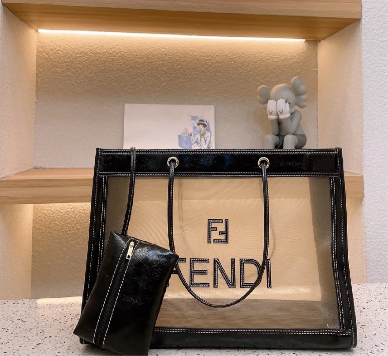 Large Transparent Fendi handbag