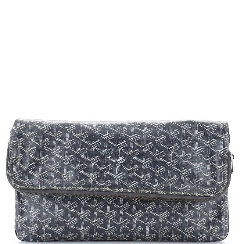 Saint Marie Clutch Coated Canvas