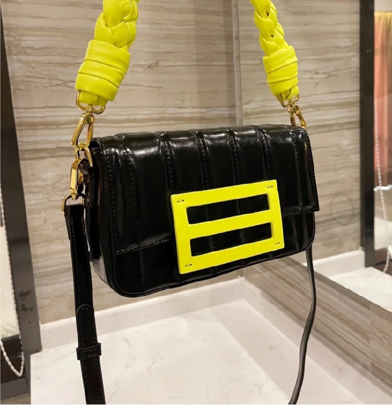 Leather Fendi Woman Handbag