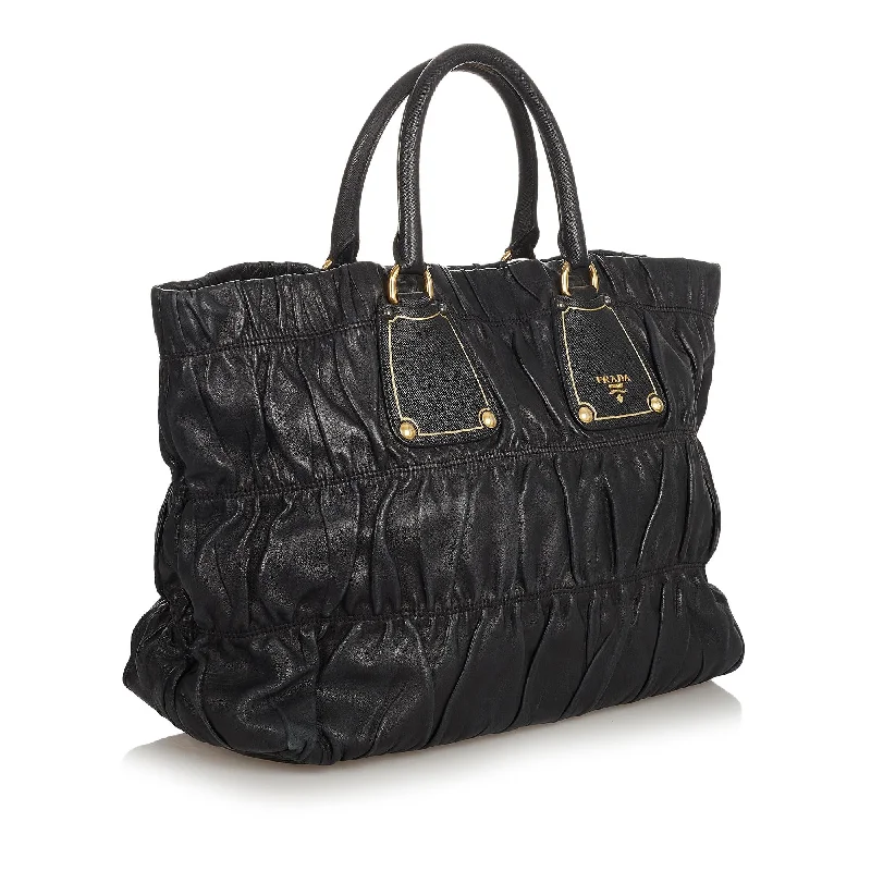 Prada Nappa Gaufre Tote Bag 25682