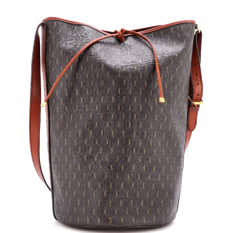 Le Monogramme Bucket Bag Monogram All Over Coated Canvas and Leather Medium