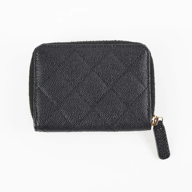 Chanel Black Caviar Cardholder