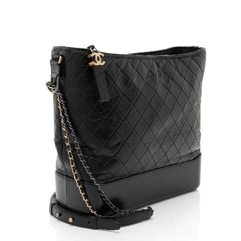 Chanel Aged Calfskin Gabrielle Maxi Hobo (oCMkLw)