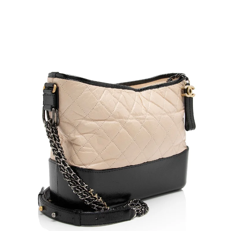 Chanel Aged Calfskin Gabrielle Medium Hobo (emz7MK)