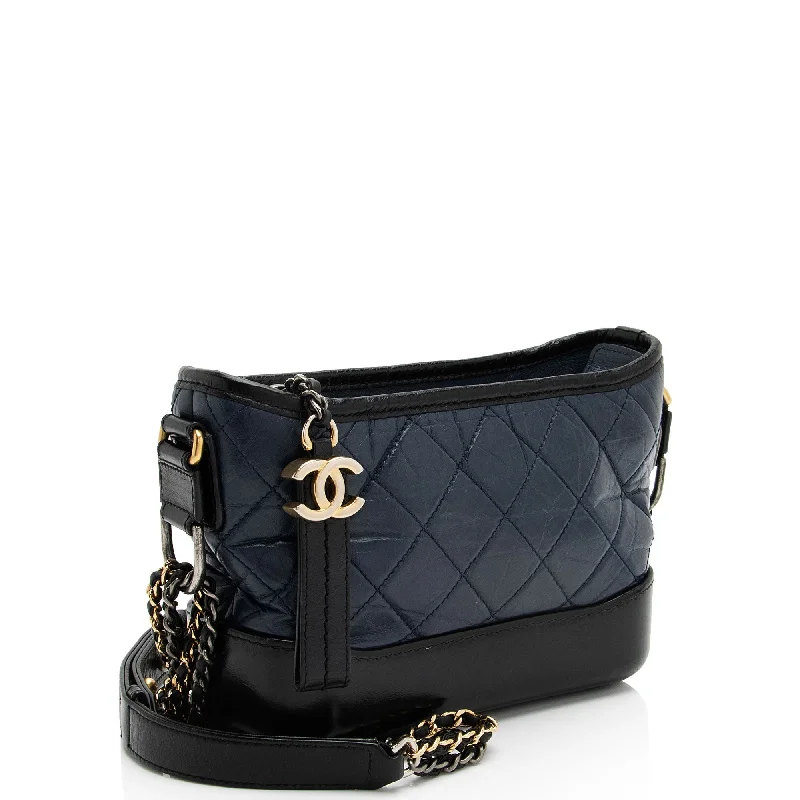 Chanel Aged Calfskin Gabrielle Small Hobo (HRtG2w)