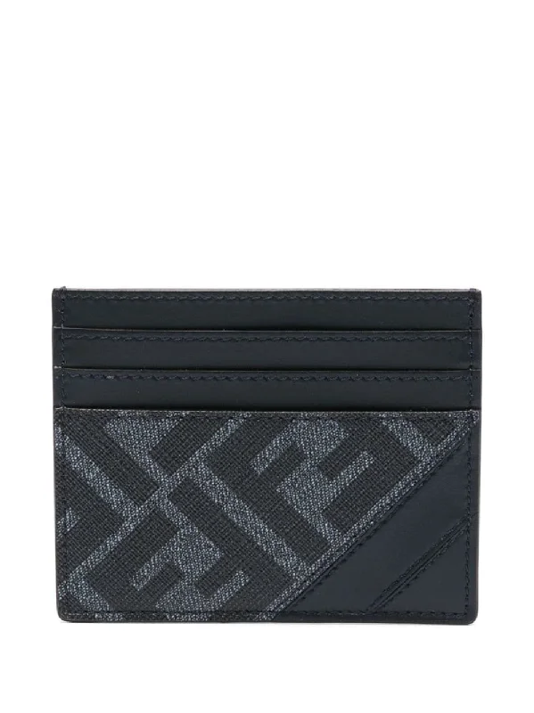 Fendi Men Ff Card Holder